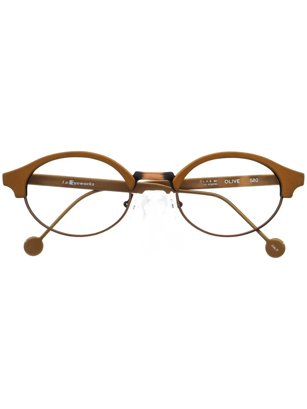l.a.Eyeworks Olive 580 Eyewear